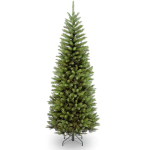2 m Sapin de Noël artificiel mince en épicéa North Valley™ pré-éclairé, lumières claires